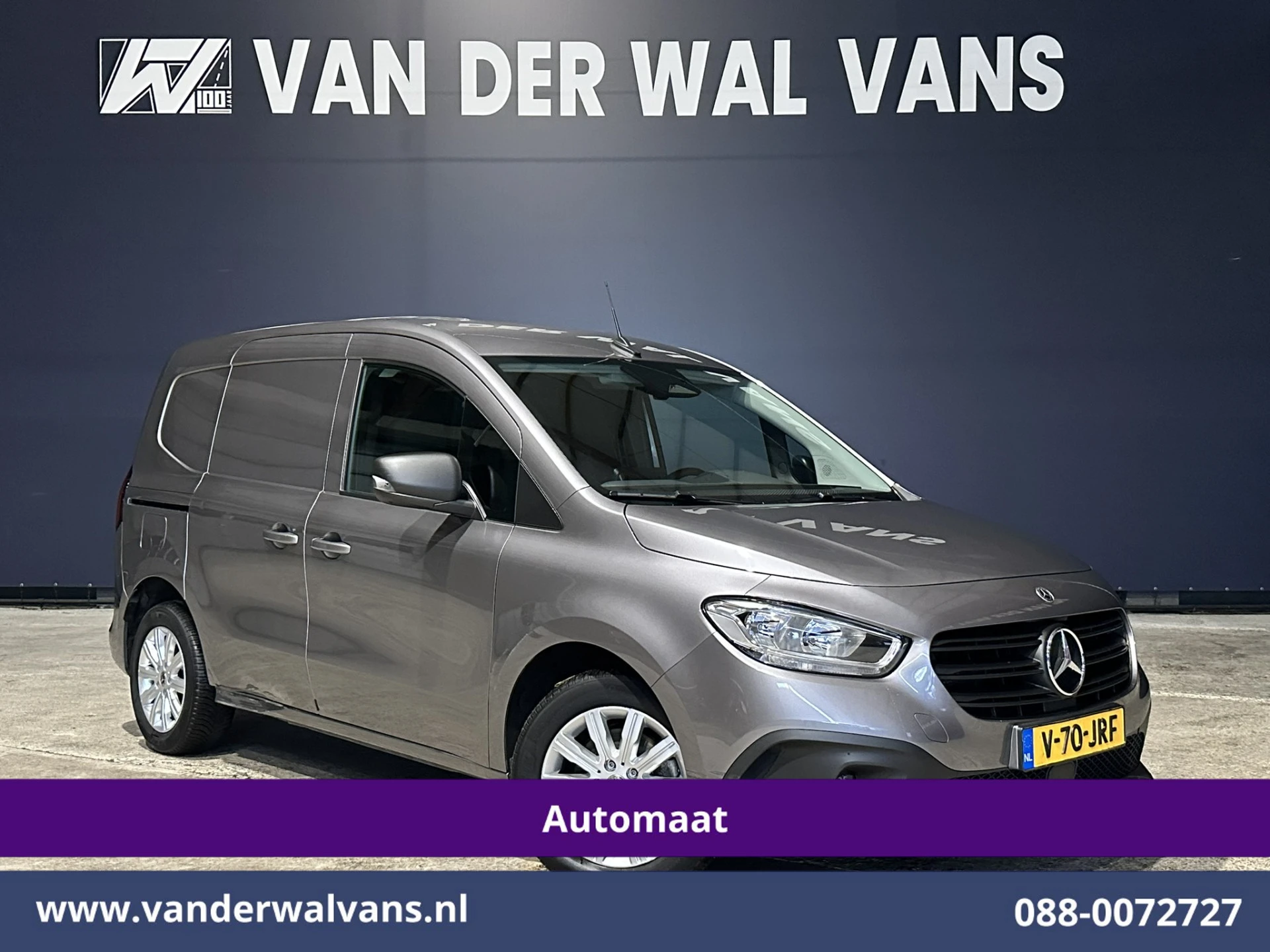 Mercedes-Benz Citan 2024 - 110 CDI 96pk Automaat L1H1 Euro6 Airco | Camera | Cruisecontrol | LM Velgen | 1500kg Trekhaak image 1