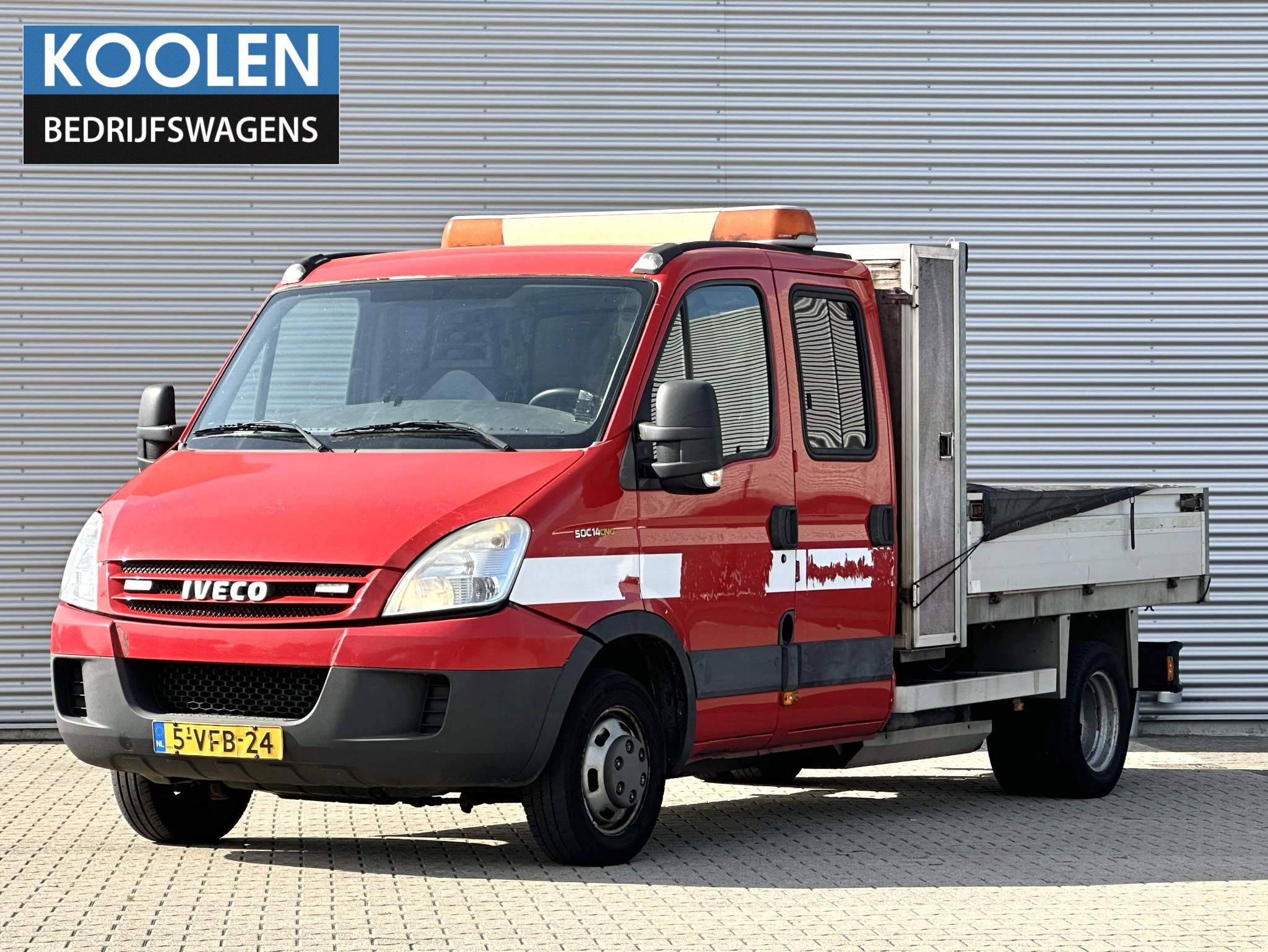 Iveco Daily 2009 - 50C14GD 435 CNG/benzine openlaadbak afbeelding 1
