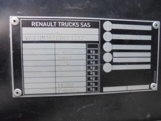 Renault T 2016 - 430 6X2 NL TRUCK immagine 19