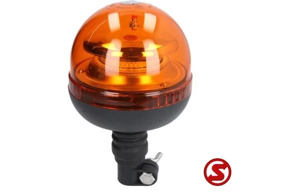 Diversen - Roterende zwaailamp (oranje, 12/24V, LED) afbeelding 1