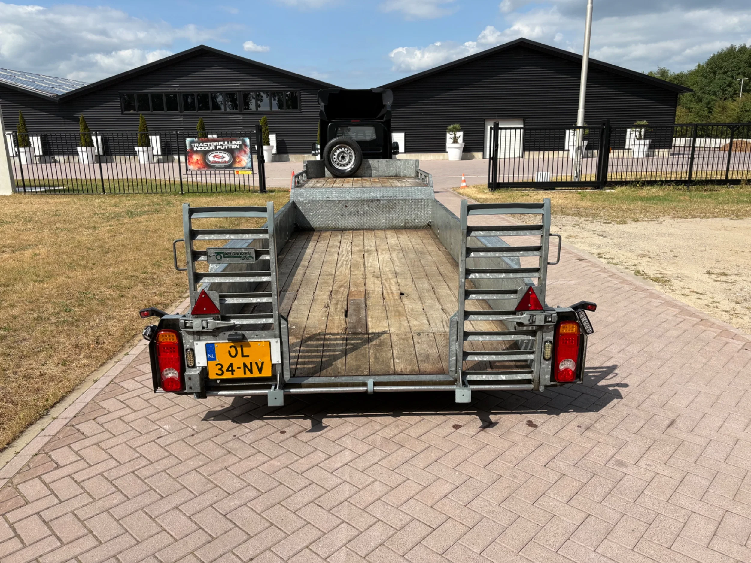 Veldhuizen P29-2 2013 - Be oplegger kuip dieplader 5.2 TON afbeelding 7