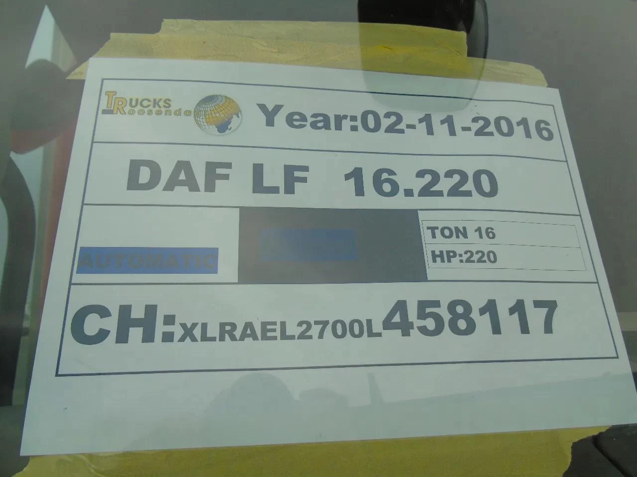 DAF LF 220 2016 image 25