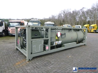 WEW (Westerwälder Eisenwerk) Fuel (kerosene, diesel) tank container 20 ft. inox 10 m3 / 1 comp + pump 2009 en venta