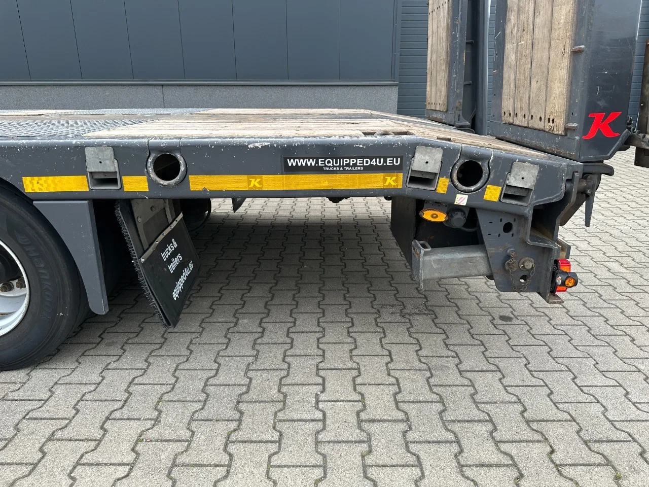 Kässbohrer 2022 - Lowbed / 6.00m extendable / hydraulic ramps / steering-axle / lift-axle afbeelding 28