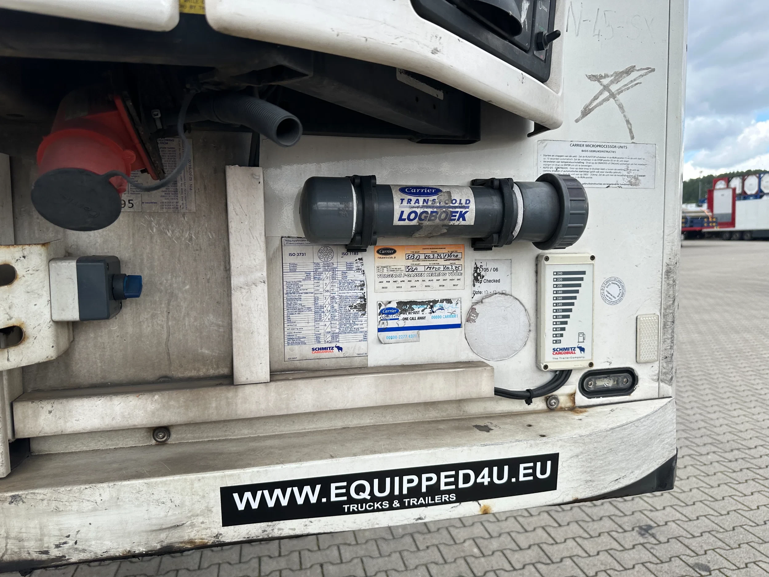 Schmitz Cargobull 2015 - DISCBRAKES / CARRIER VECTOR 1950 D/E / DISCBRAKES / NL-TRAILER изображение 18