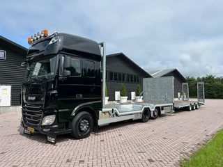 DAF XF 2014 - 460 Machine transporter - Veldhuizen 25 ton TRIDEM SEMI SEMI-DIEPLADER zu verkaufen