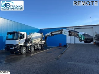 Renault C 380 8x4, EURO 6, Liebherr, 8m3, Remote