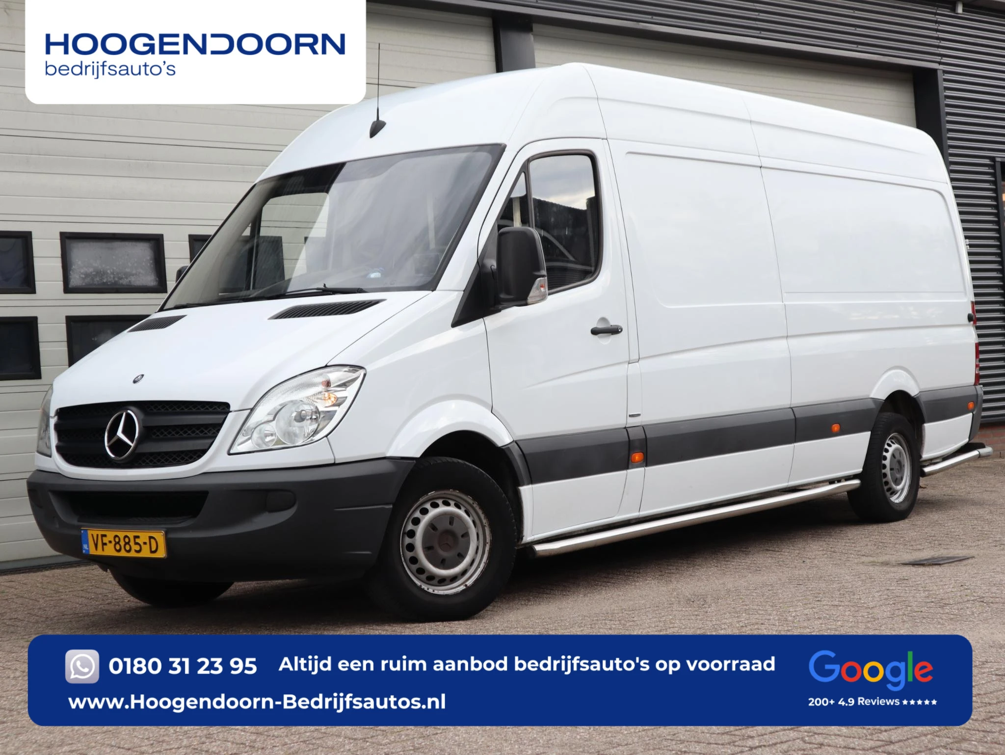 Mercedes-Benz Sprinter 2013 - 310 CDI Automaat L3H2 - Airco - Schappen - Camera afbeelding 1