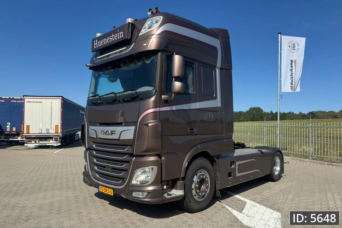 DAF XF 2018 - 530 SSC, Euro 6, / Hydraulics / Standklima / Alu wheels / New MOT / Sliding 5th wheel Bild 1