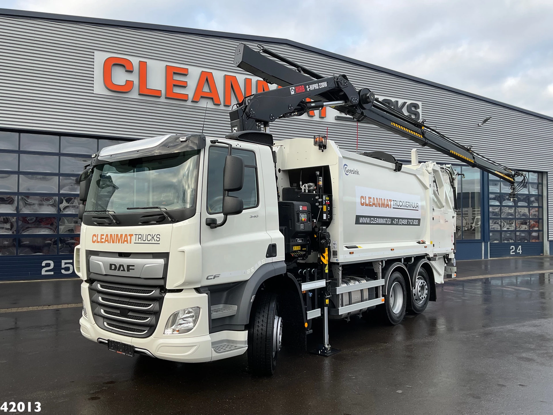 DAF FAN CF 340 Hiab 23 ton/meter laadkraan 2022 afbeelding 1