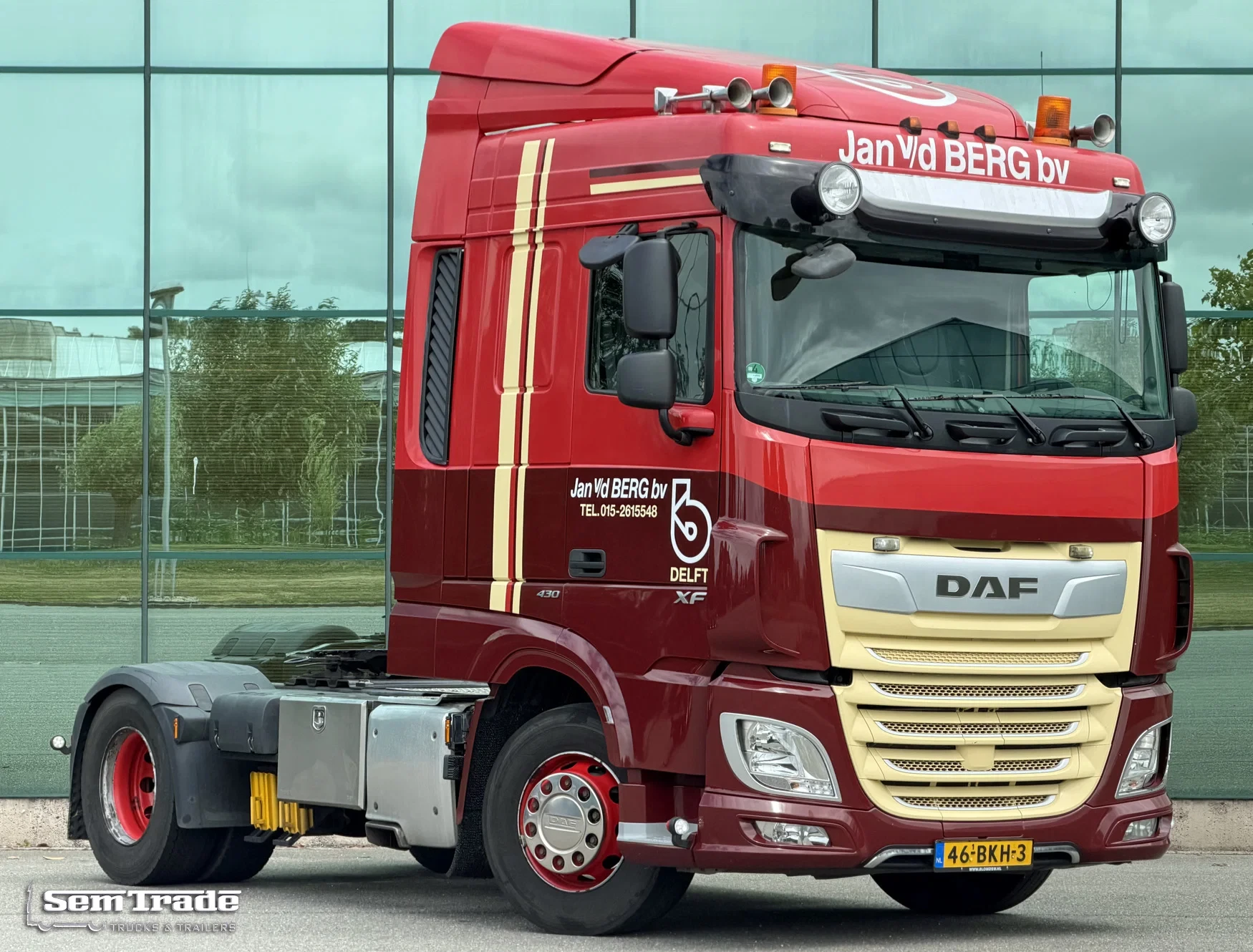 DAF XF 430 2018 - FT MX13 SPACE CAB PARK AIRCO 881.000 KM SMART TACHO 2 TOP CONDITION HOLLAND-TRUCK afbeelding 5