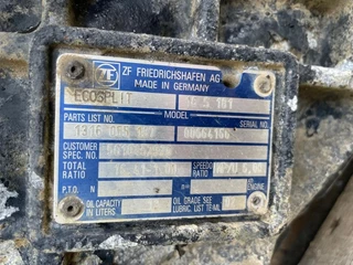 Renault N/A - 5010452920 ZF ECOSPLIT 16S181 RATIO 16,41-1,00 изображение 5