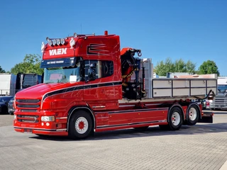 Scania T 2016 - T520 V8 6x2 - AJK Hooklift - New BUFFL interior - Retarder - Full air - Show truck (Box +€19.900,-) afbeelding 3 miniatuur