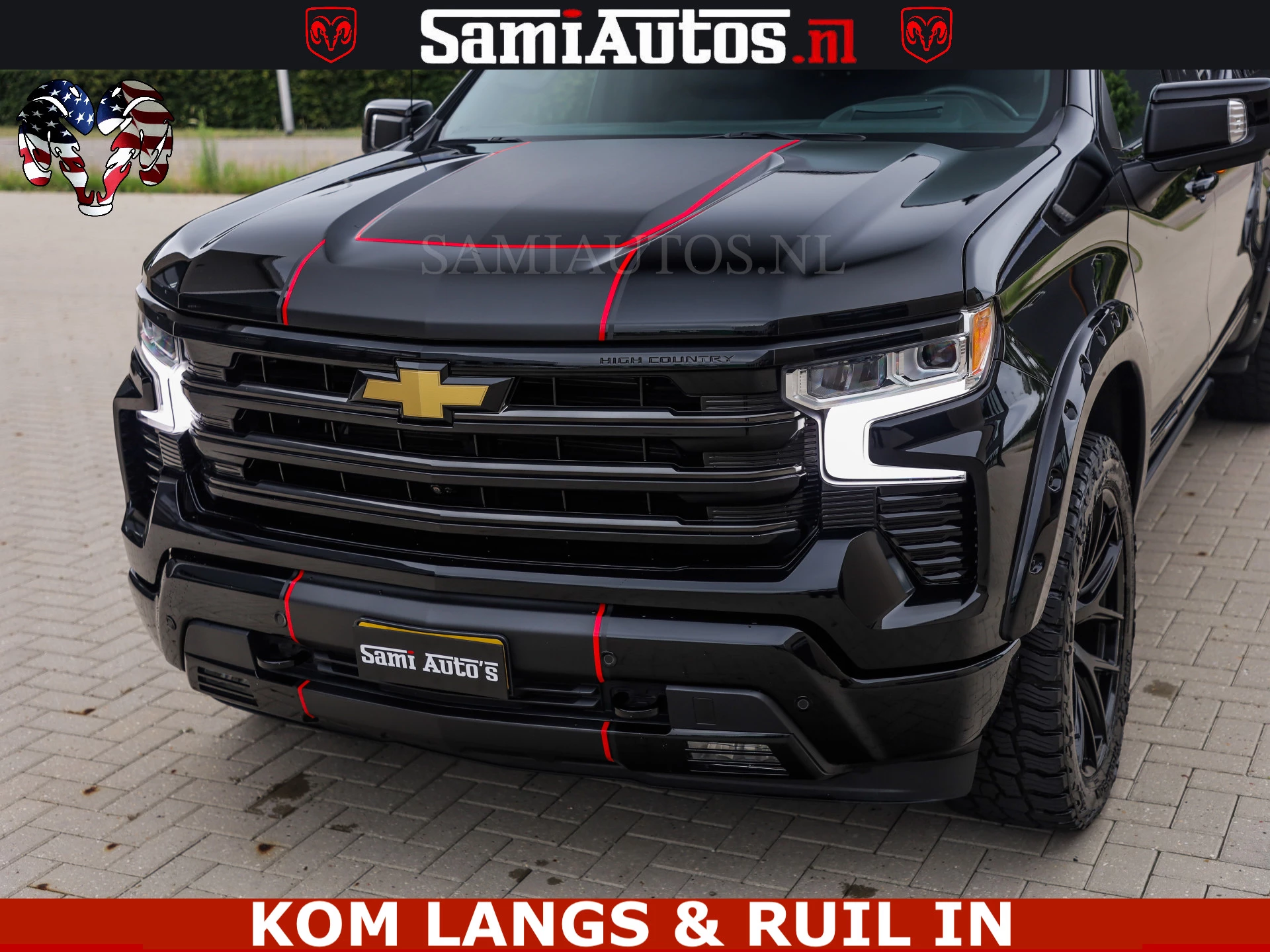 Chevrolet Silverado 2024 - HULK PACK | BEAST | HUIF | BLACK OPS | BOM VOL | GARANTIE TOT 24-01-2028 | DC 5 PERSOONS | afbeelding 49