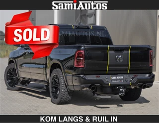 Dodge Ram Pick-Up 2024 - Limited Night H.O 540HP 706Nm | Massage + Full Option | De Meest Luxe en Volle in zijn Klasse | afbeelding 2 miniatuur