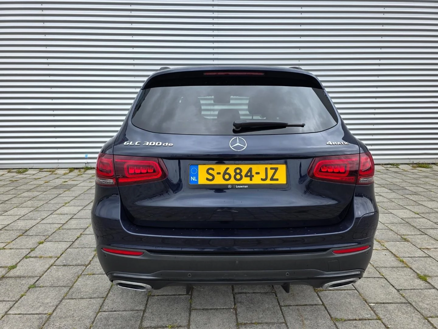 Mercedes-Benz GLC 2021 - Mercedes-Benz 300 de 4MATIC - AMG pakket - Black edition immagine 6