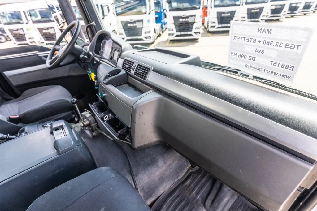 MAN TGS 2016 - 32.360 BB+STETTER 9m3 afbeelding 25