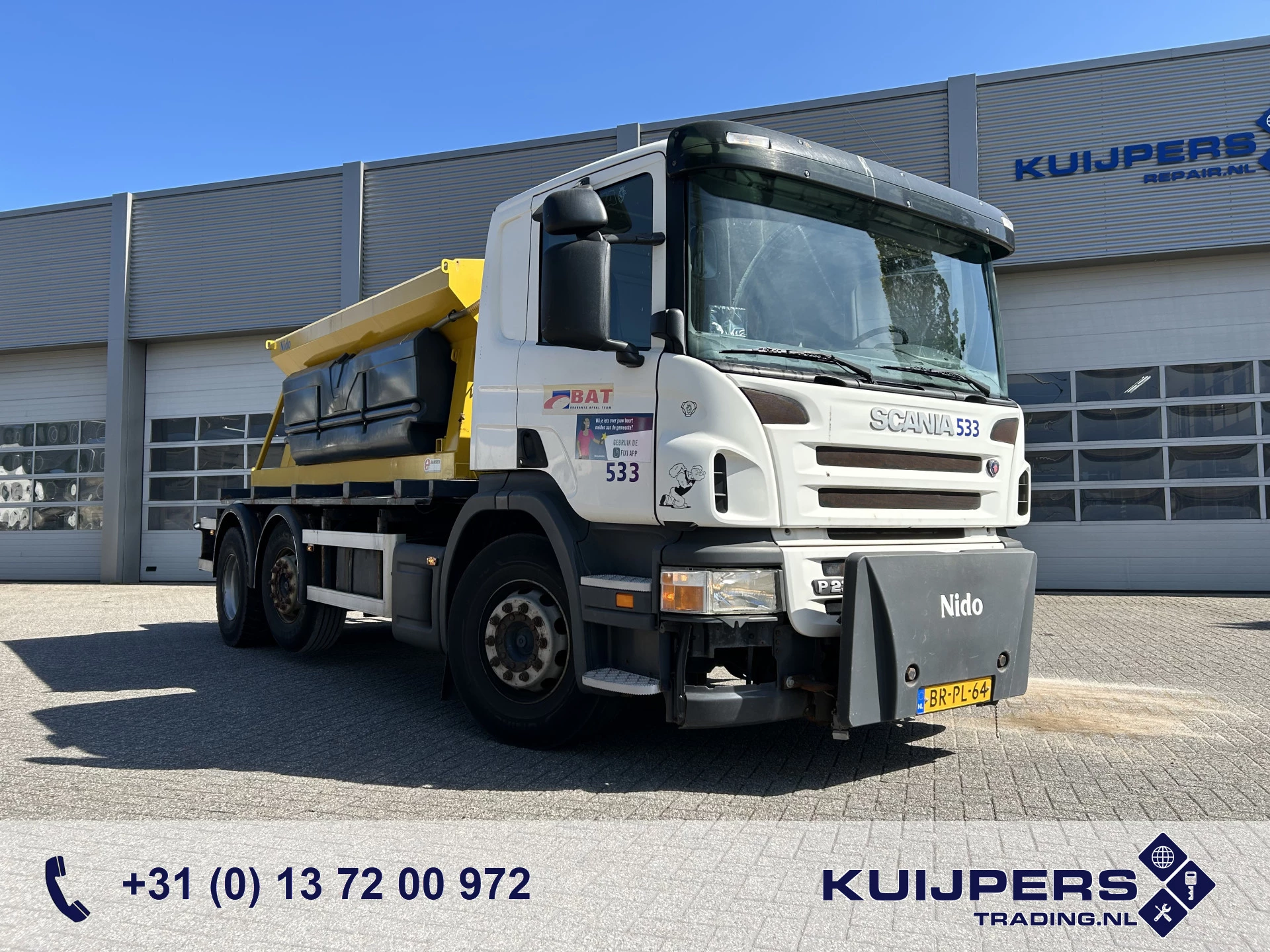 Scania P 2005 - 230 Euro 3 / Nido Salt Spreader - Salz Streuer 5 m3 zdjęcie 1