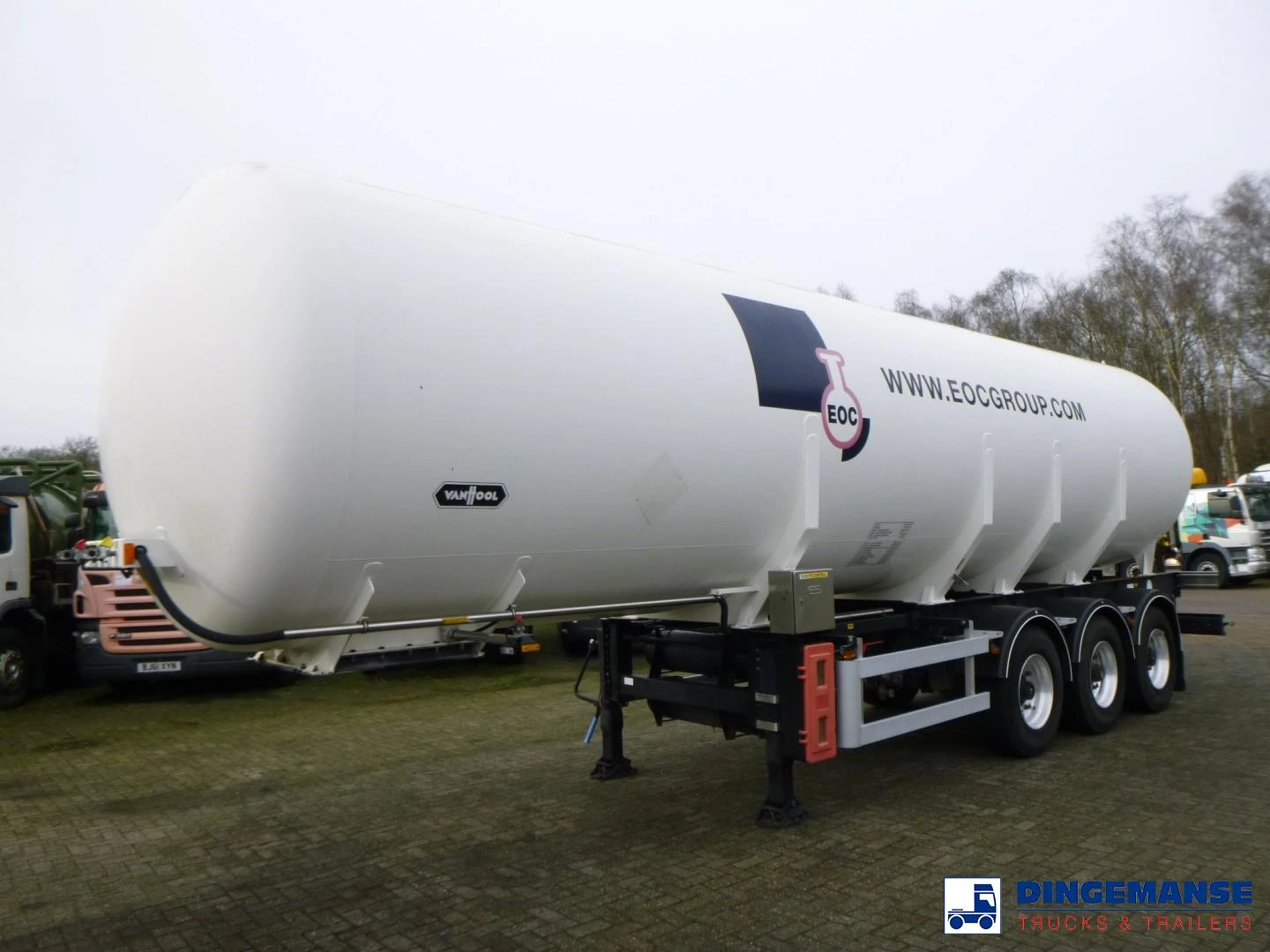 Van Hool Butane gas tank steel 49 m3 2004 imagen 1