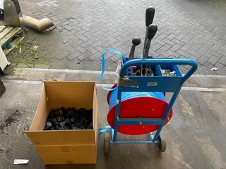 Diverse N/A - RAJAPACK HANDMATIGE OMSNOERINGSMACHINE MET BANDHASPELS obrazek 2