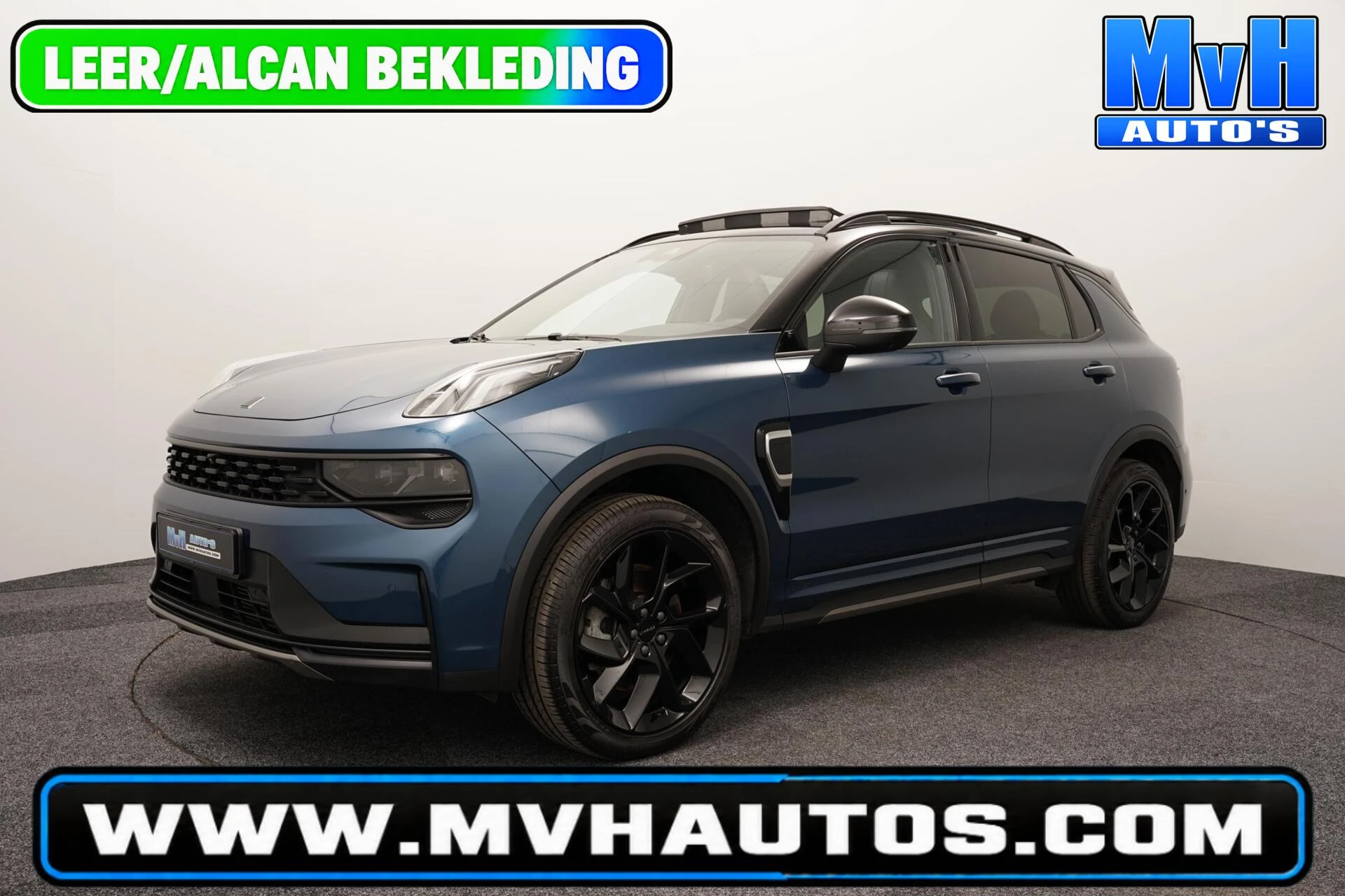 Lynk & Co 01 2023 - 1.5 PHEV FULL BL XL|LEER/ALCANT|ZW.HEMEL|SOH95% afbeelding 1