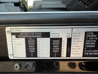 Scania G 2017 - G410 HAAKARM 21 Ton VDL Steering Axle Navi Cam Euro 6 obrazek 19