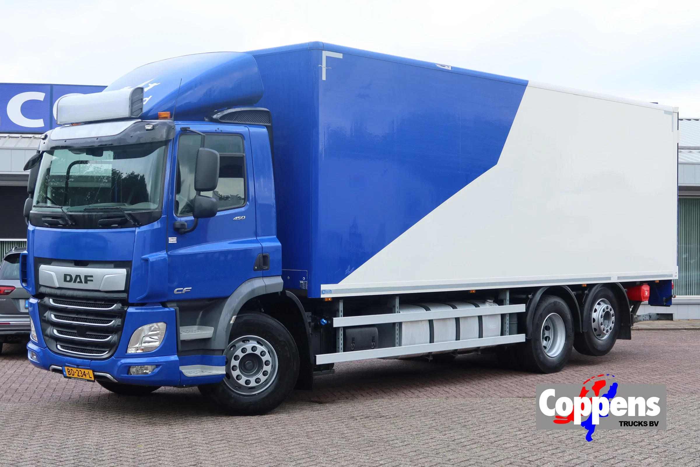 DAF CF 450 2021 - FAN 6x2 Bak+Dhollandia 3.000 kg klep. Stuur lift as afbeelding 1