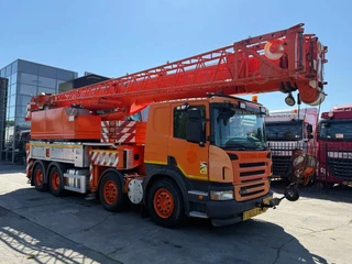 Scania P 2009 - P380 8X4 + FAUN HK40 + FLYJIB + BALLASTBL. 6,9 TON - 4.305 HOURS image 1