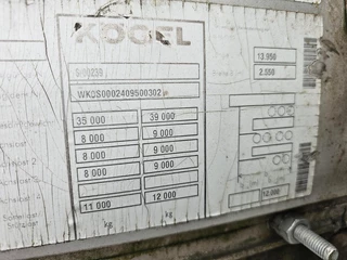 Kögel 3 AXLE FLATBED | BPW DRUM - N/A immagine 6