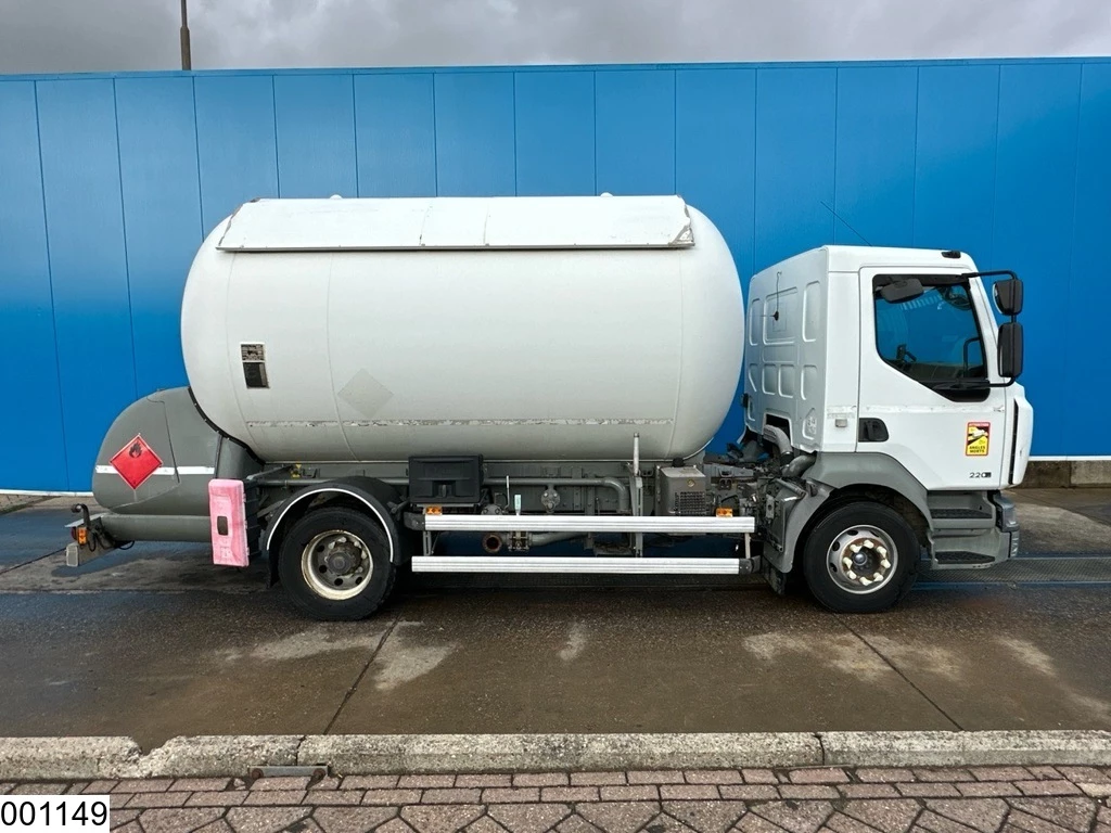 Renault 2007 - Midlum 220 Dxi 16104 Liter, LPG GPL, Gastank, Steel suspension Bild 18