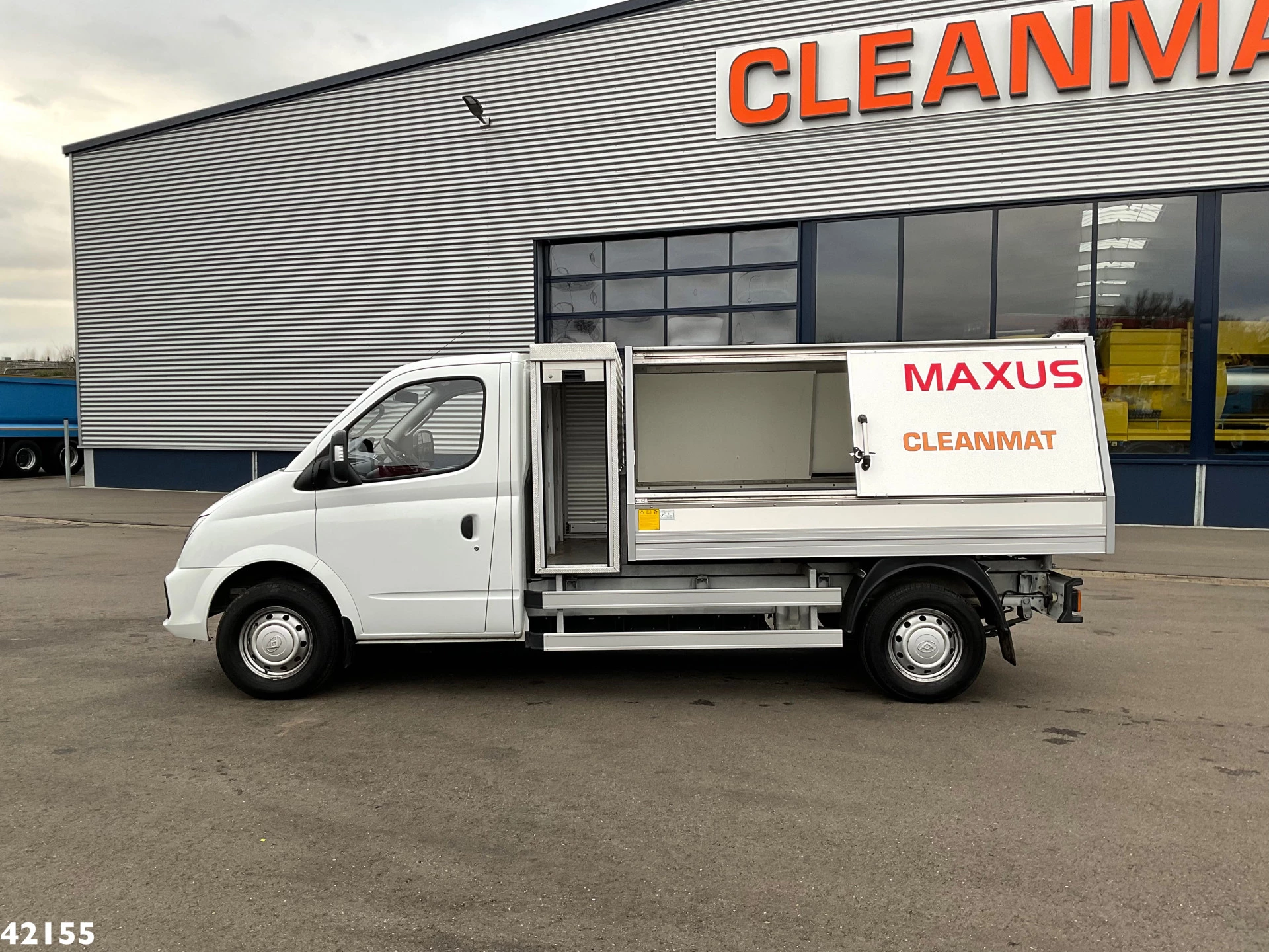 Maxus EV80 2021 - SAIC LWB Veegvuilkipper 100% elektrisch afbeelding 5