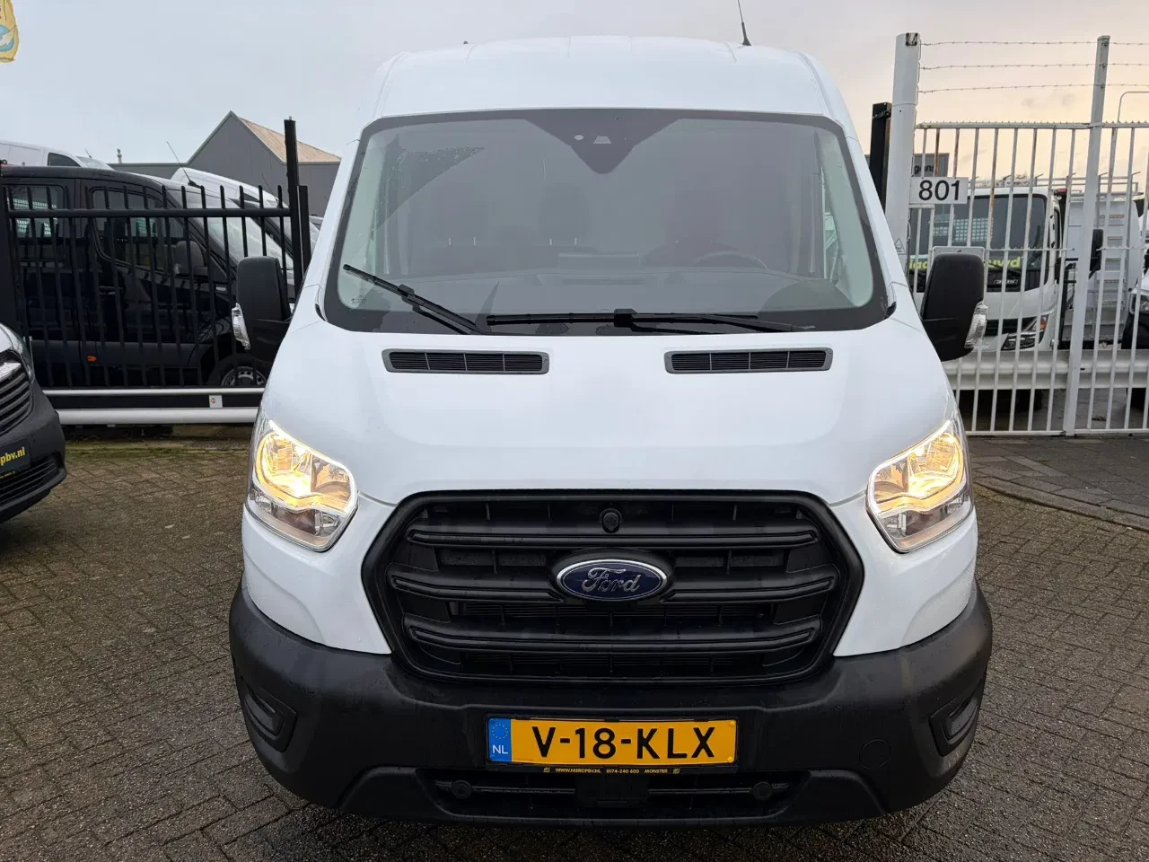 Ford Transit 2024 - 2.0TDCI L3H2 Automaat Airco Navi Cruisecontrol Trekhaak Nieuw BPM VRIJ image 3