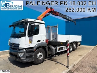 Mercedes-Benz N/A 2017 - Antos 2536 6x2, EURO 6, Palfinger, Steering/Liftaxle te koop