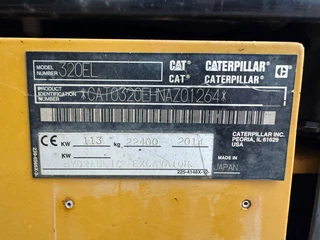 Caterpillar 320EL 2014 - N/A bild 35