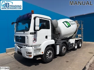 MAN TGA 2008 - 32 360 8x4, Schwing-Stetter, Steel suspension te koop