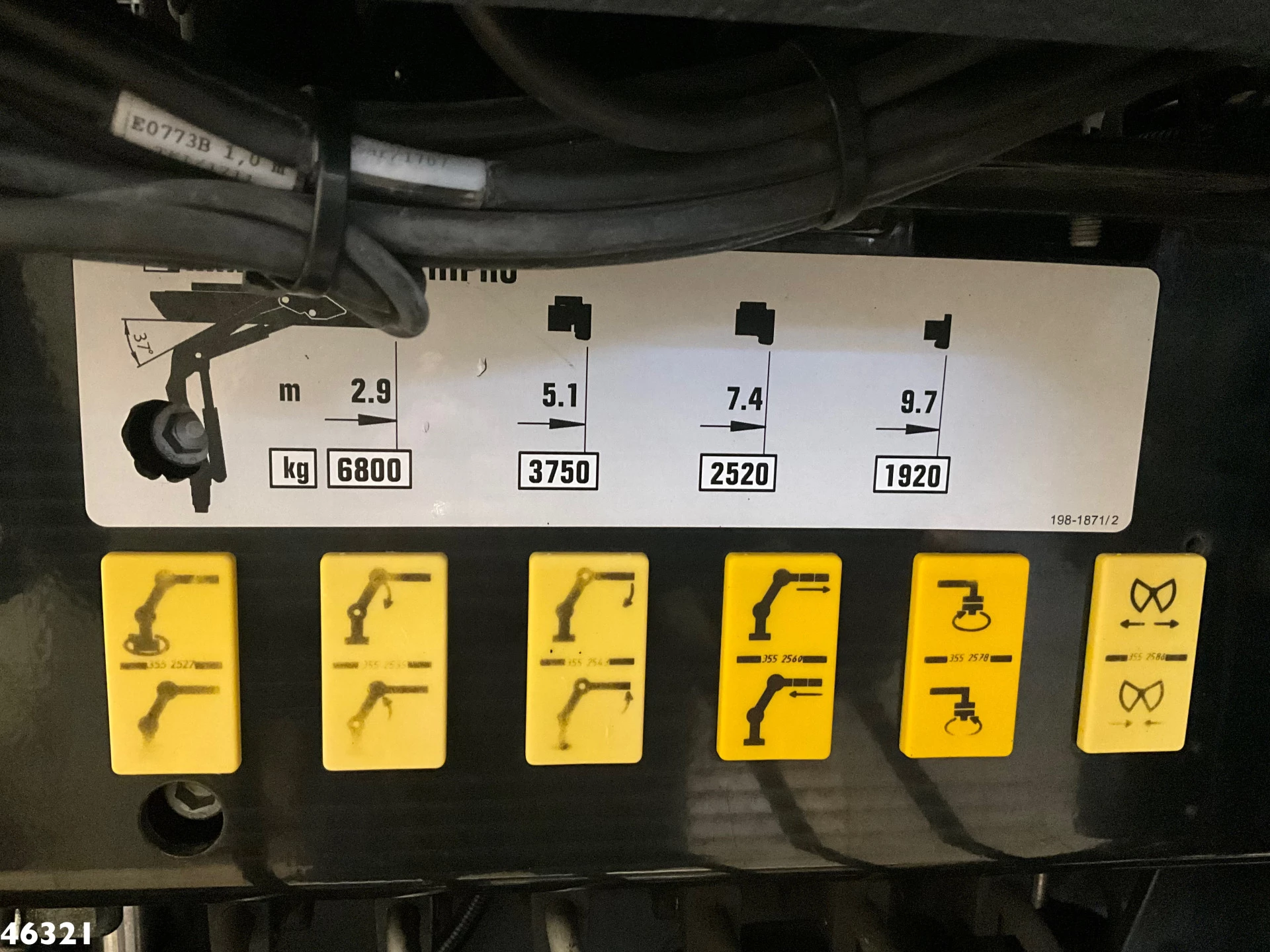 DAF FAN CF 290 Euro 6 Hiab 21 Tonmeter laadkraan 2018 afbeelding 27
