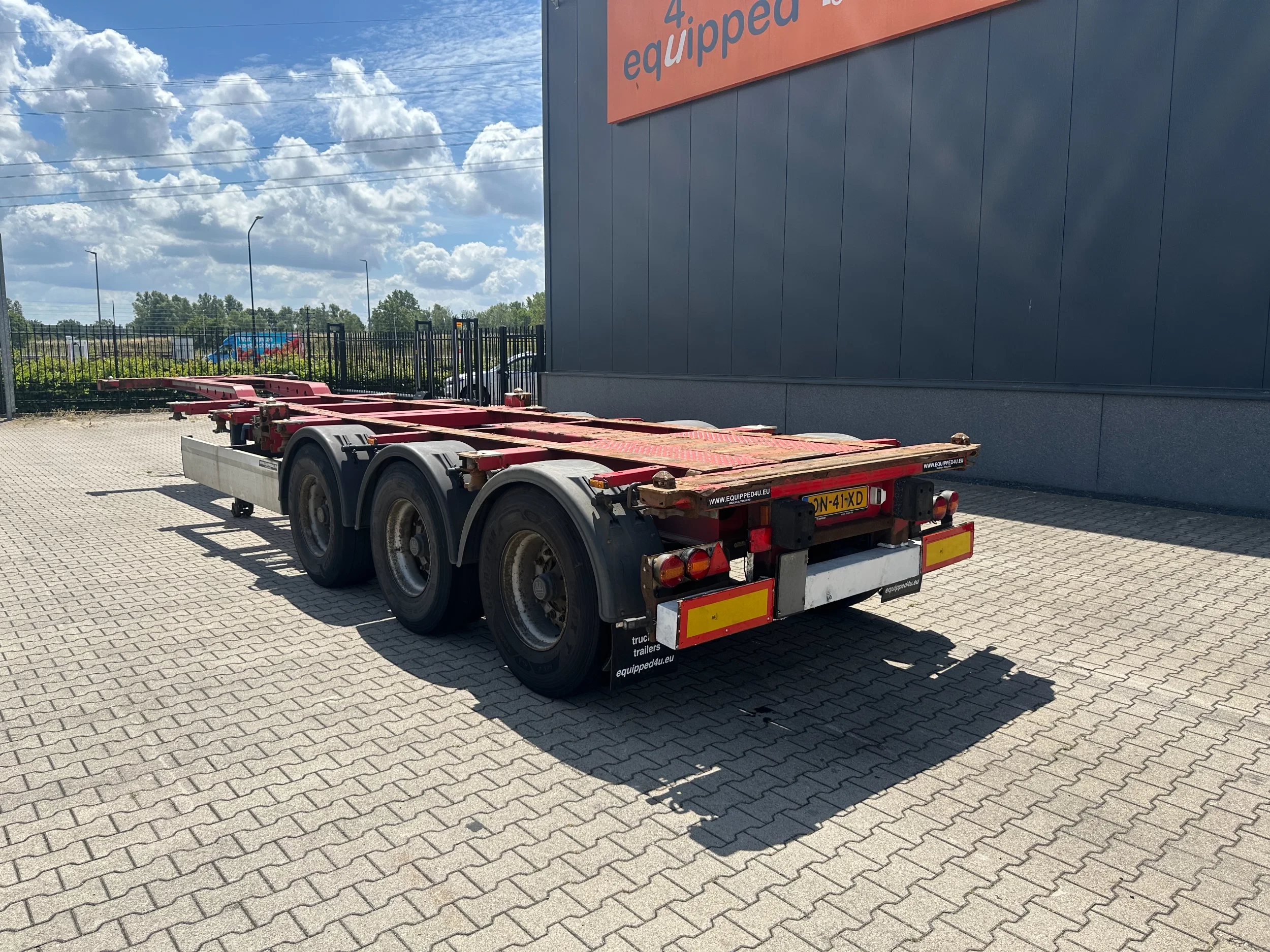 Krone 2015 - 40FT HIGH CUBE / BPW / DRUMBRAKES / NL-CHASSIS afbeelding 6