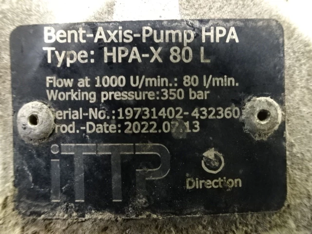 - Geen producent - - BENT-AXIS-PUMP HPA imagen 2