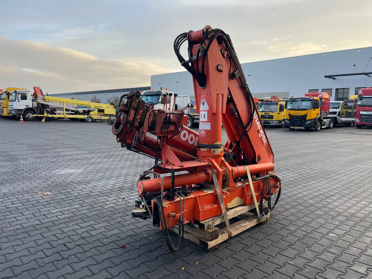 Atlas 1996 - AK 100.1 A-3 Crane / Kraan / Autolaadkraan / Ladekrane / Kran / Grua / Grues afbeelding 5