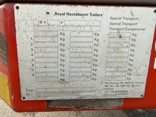 Nooteboom N/A 2007 - 3 AXLE LAST AXLE STEERING, 6,8 M EXTENDABLE afbeelding 18