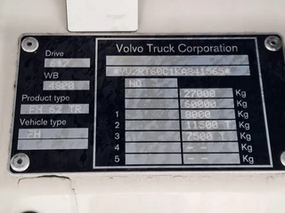 Volvo FH 2019 - 13.540 Globetrotter 6x2 - BDF - Loadlift - Full air - I parkcool - 4.80 WB obrazek 26