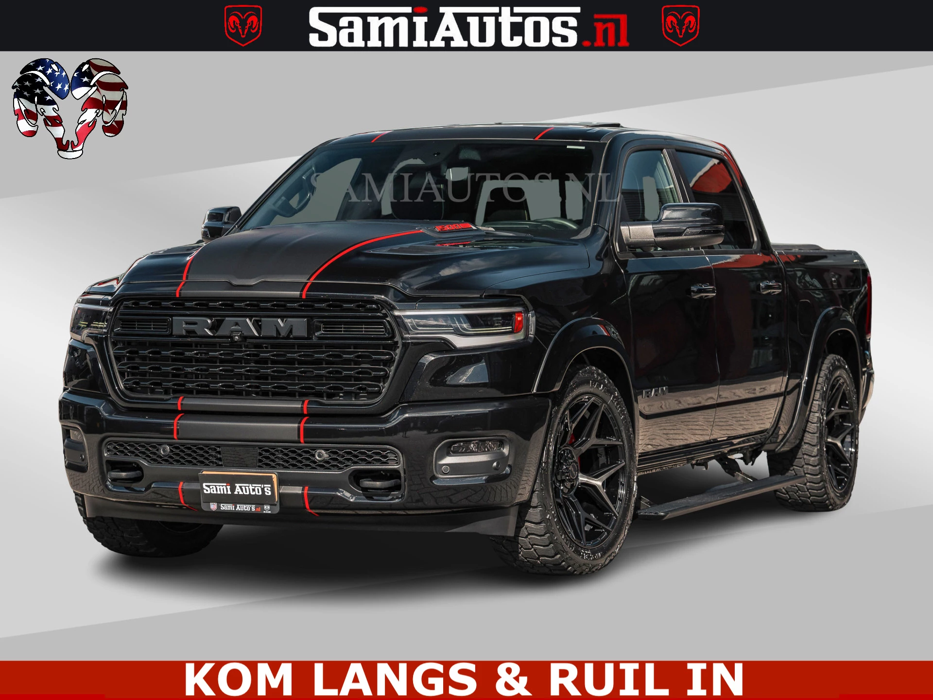 Dodge Ram Pick-Up 2024 - HULK Pack | Limited Night H.O 540HP 706Nm | Massage + Full Option | De Meest Luxe en Volle in zijn Klasse | Hulk Pack is meer prijs | Bild 1