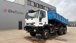 Iveco Eurotrakker 260 E 37 (6X6 / POMPE MANUELLE / MANUAL PUMP / BIG AXLE / LAMES / STEEL SUSP.) EL24580
