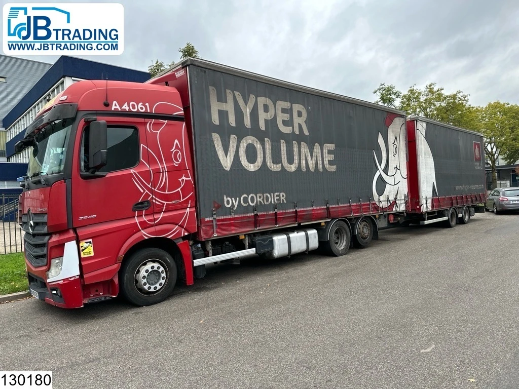 Mercedes-Benz Actros 2017 - 2548 EURO 6, 6x2, Lift roof, Combi afbeelding 1