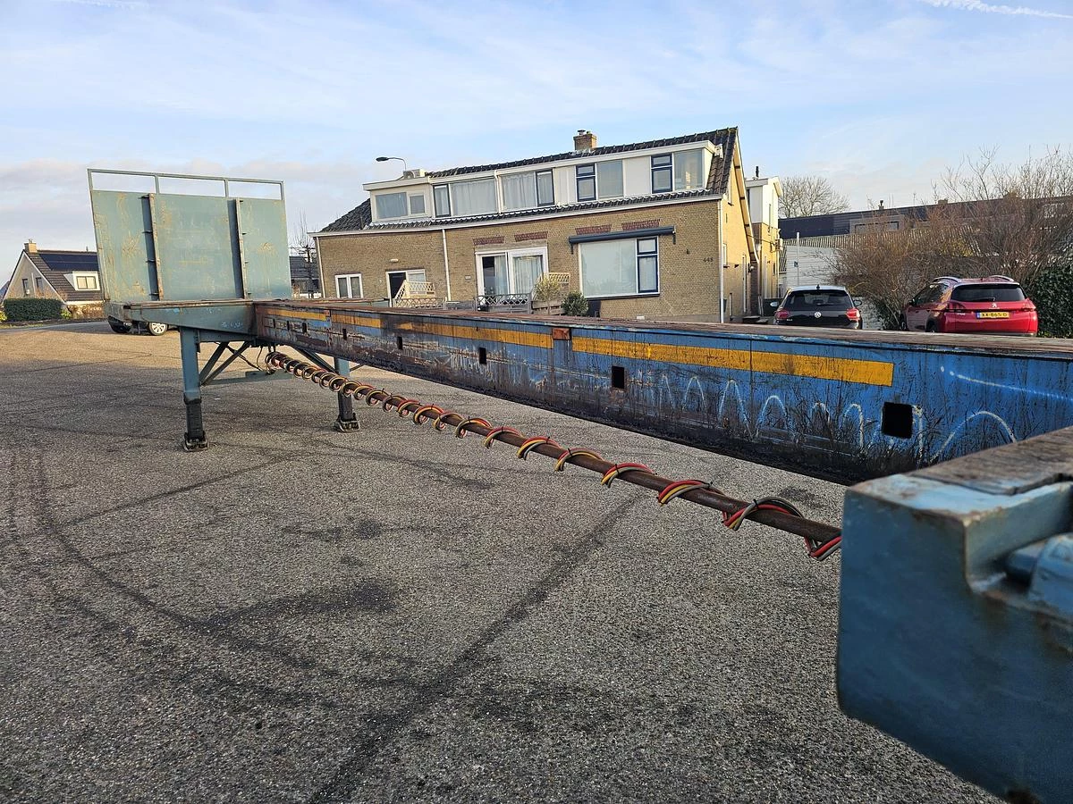 LINTRAILERS LSPU 18-27 | EXTENDIBLE TRAILER 21.20 MTR | STEERING AXLE | good sliding. 2000 Bild 31