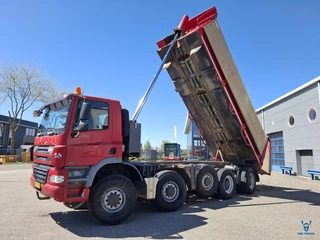 Ginaf X 5450 S 2009 - / 10X8 / 2XBIG AXLE / NL TRUCK / 4XSTEERING AXLE / LIFT AXLE / TUV:14-05-2026 / TIPPER / MANUAL / EURO-5 / 2009 te koop