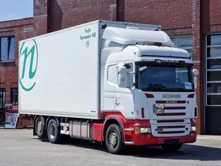 Scania R R500 V8 Highline 6x2*4 - Box with side doors - Loadlift - Manual gearbox with retarder - Full air - Steering axle