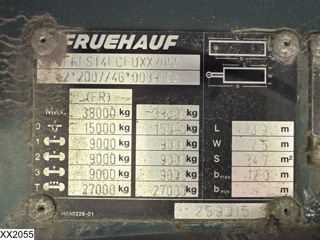 Fruehauf 2015 - Tautliner afbeelding 4
