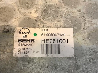 MAN TGS 2017 - 51.09500-7189 INTERCOOLER TGS/TGX EURO 6 immagine 3