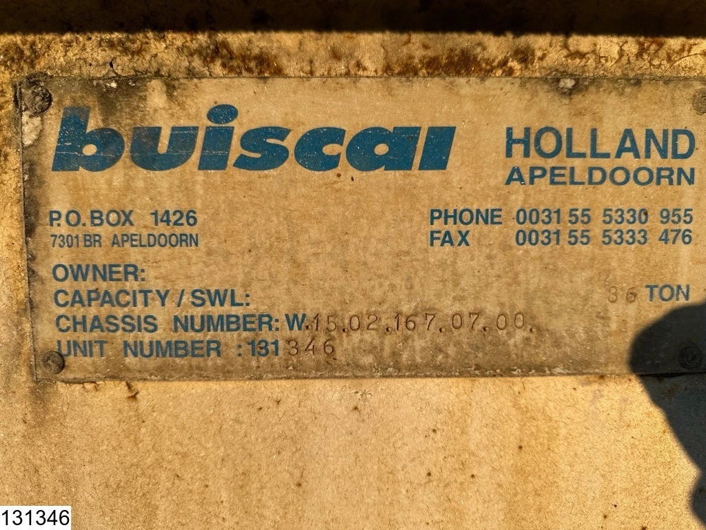 Buiscar - HD36 10ft, 20ft, 30ft, 36.000KG Bild 8